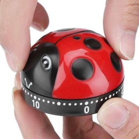 1pc Ladybug Cooking Timer; Mechanical Clock 60 Minutes Cartoon Timer; Kitchen Timer Reminder Baking Clock; No Battery; Kitchen Accessories 1pc Ladybug Cooking Timer; Mechanical Clock 60 Minutes Cartoon Timer; Kitchen Timer Reminder Baking Clock; No Battery; Kitchen Accessories